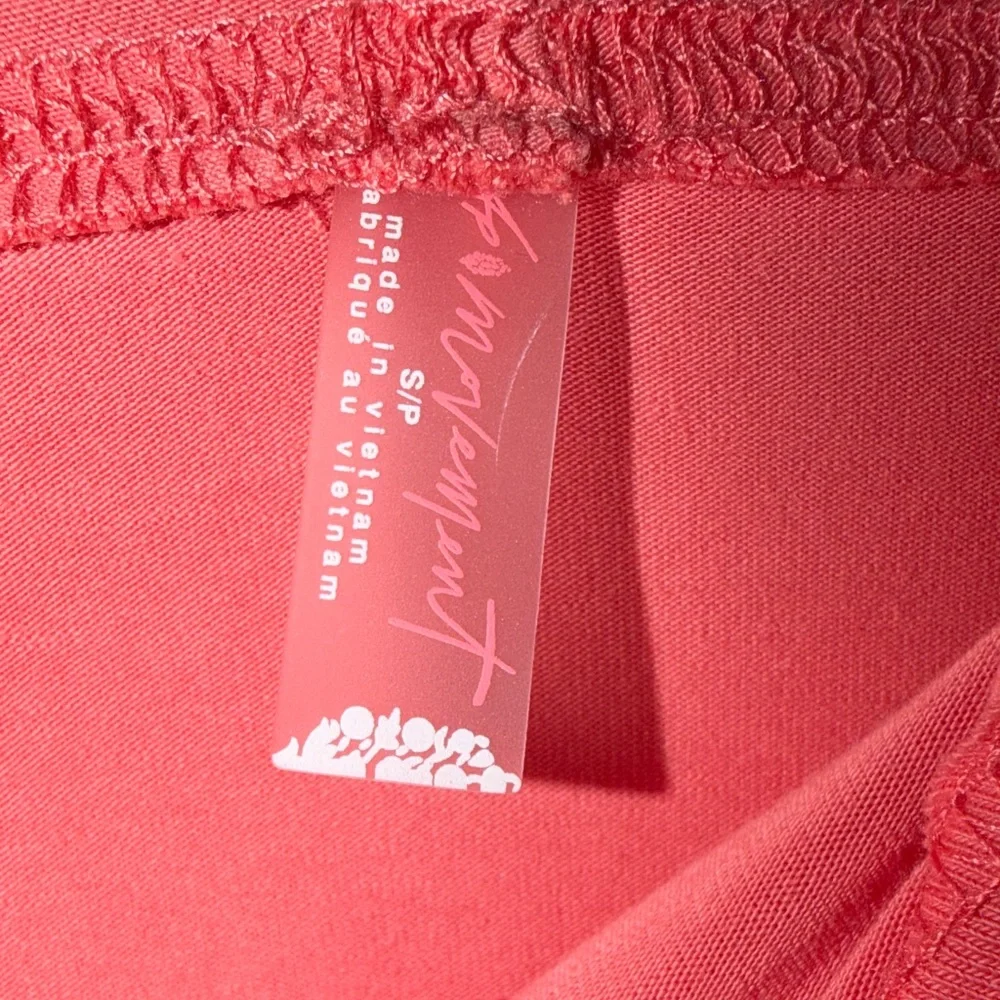NWT FP Movement by Free People Hot Shot Oversized Hoodie in Hibiscus - Picture 6 of 9